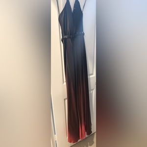 Marc Bouwer evening dress with embellishments. Only worn once. 100% silk.